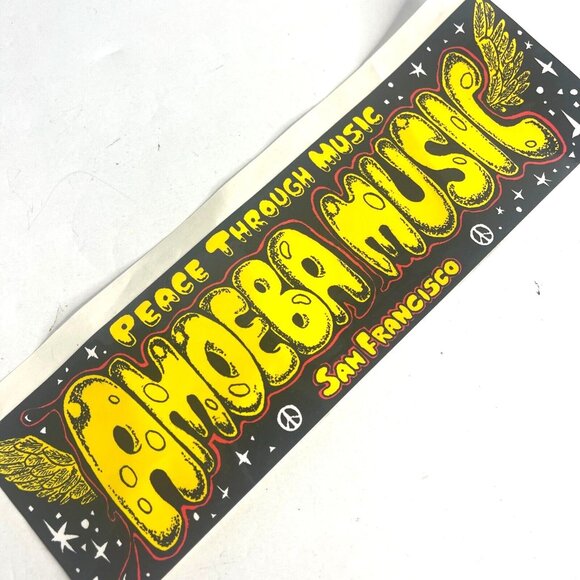 Amoeba Music Berkeley San Francisco CA 10 Tote Bag Button Postcard Sticker Lot - Picture 11 of 15